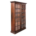 Teak Glazed Book Cabinet - 19th Century