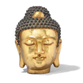 Gilded Brass Head of Lord Buddha | Indigo Antiques