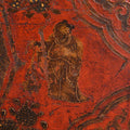 Painted Tibetan 'Double Dragon' Storage Chest - 17thC