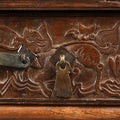Carved Coffer Table From Henan - 18th Century