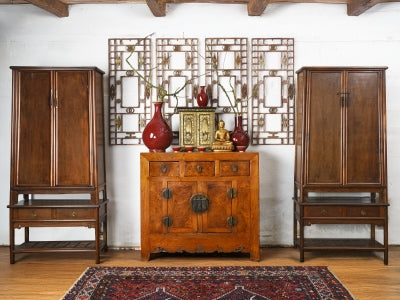 Antique Chinese Cabinets & Furniture From Northern China, Hebei & Suzhou