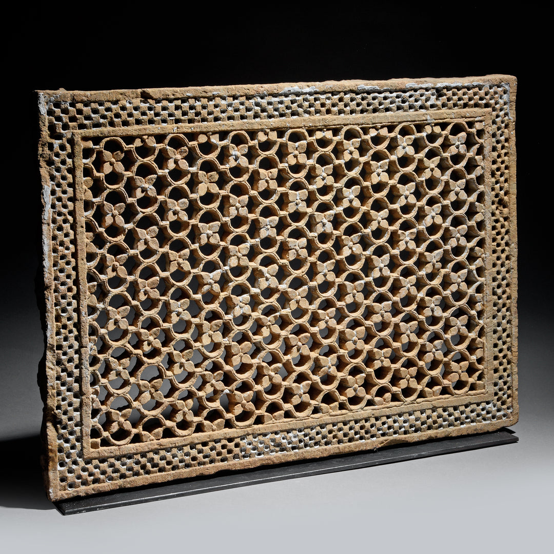 Decorative Antique Indian Stone Panel, Jharoka & Jali Panel