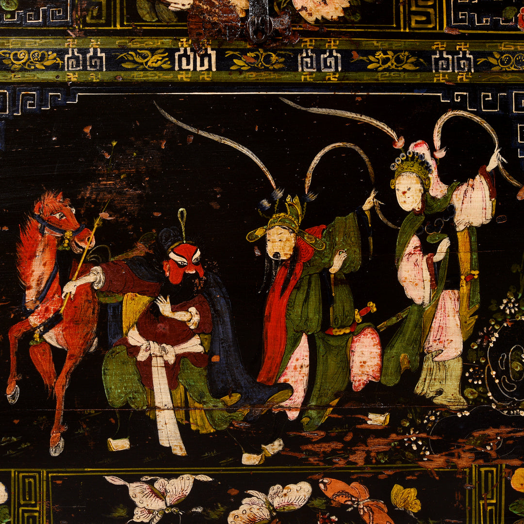 Vibrant Antique Painted Chinese Furniture, Cabinets & Chests | Indigo Antiques