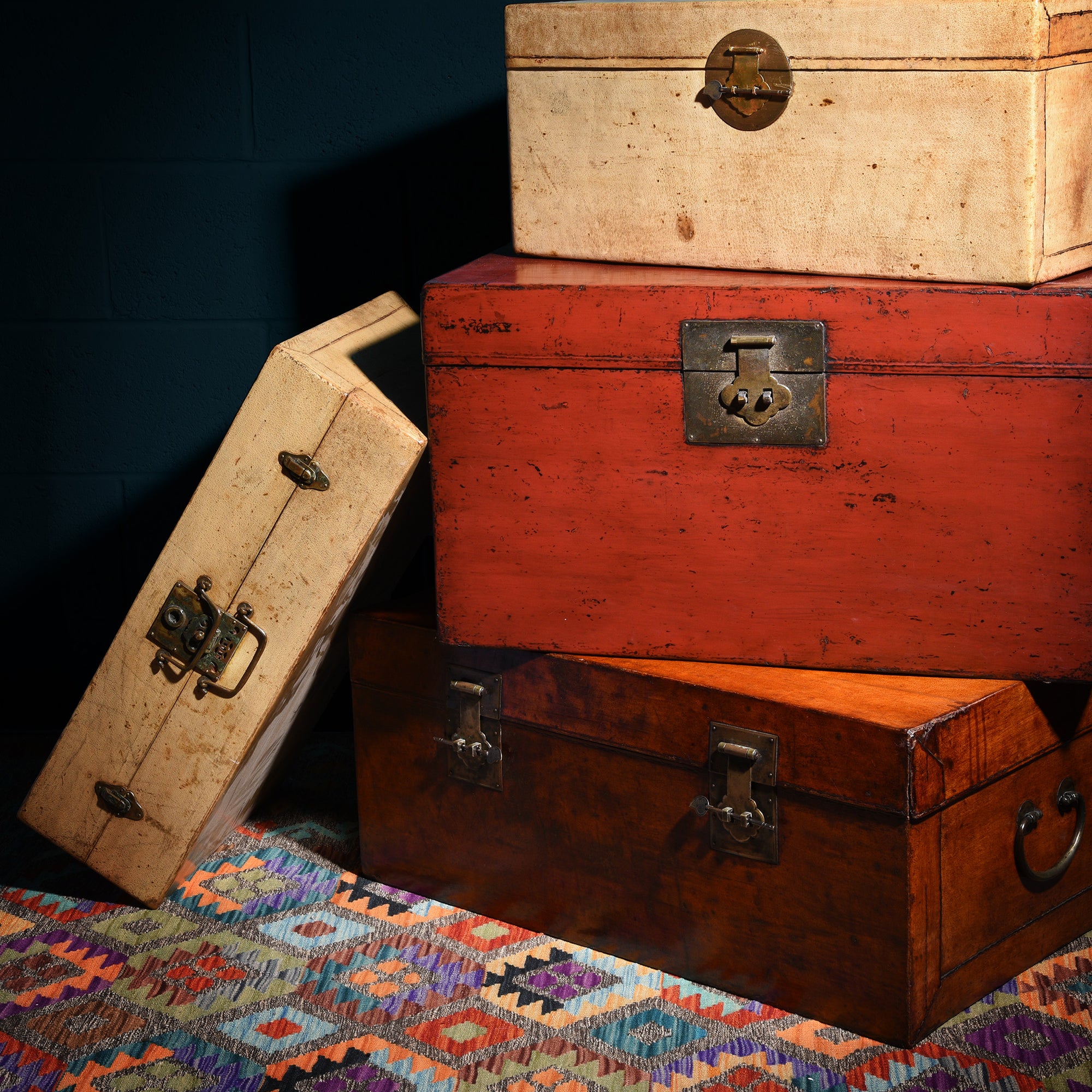 Chests &amp; Trunks from India, China &amp; Tibet