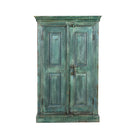 2 Door Cabinet Made From Reclaimed Teak