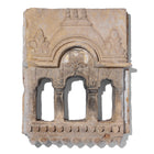 3 Way Stone Lamp Niche From Jaisalmer - 19th Century
