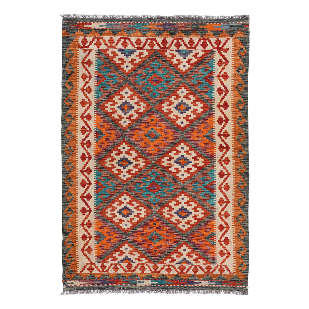 Shirvan Kelim Rug From Pakistan - 148 x 100 cm | Indigo Antiques
