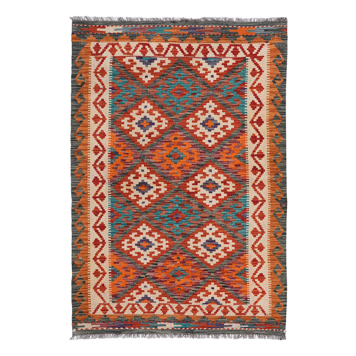 Shirvan Kelim Rug From Pakistan - 148 x 100 cm | Indigo Antiques