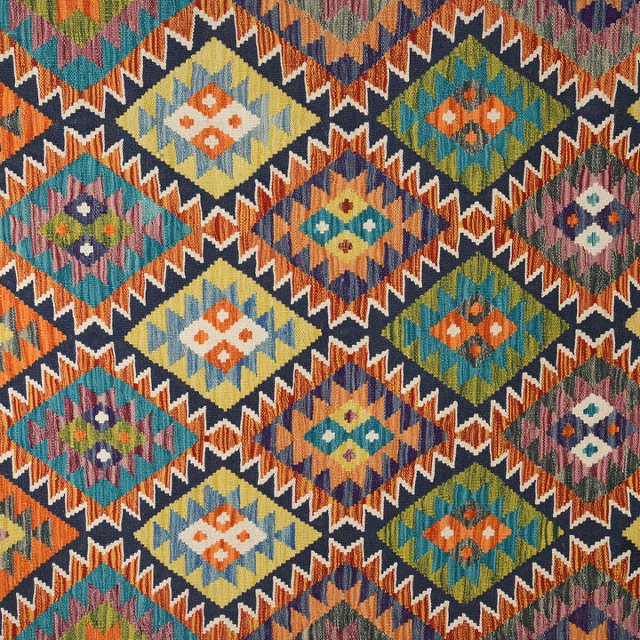 Detail From Shirvan Kelim Rug From Pakistan | Indigo Antiques