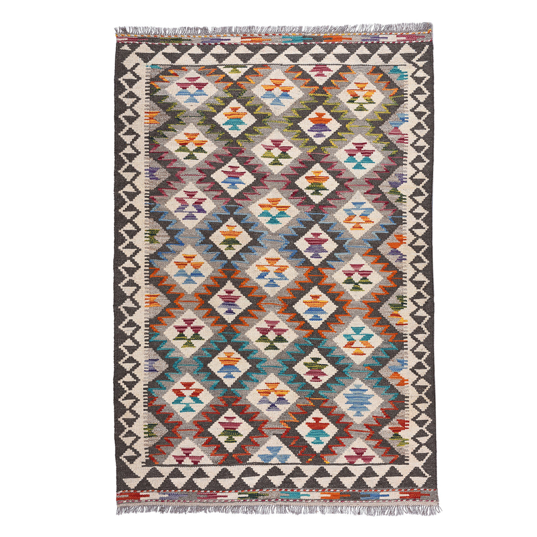 Shirvan Kelim Rug From Pakistan - 150 x 105 cm | Indigo Antiques