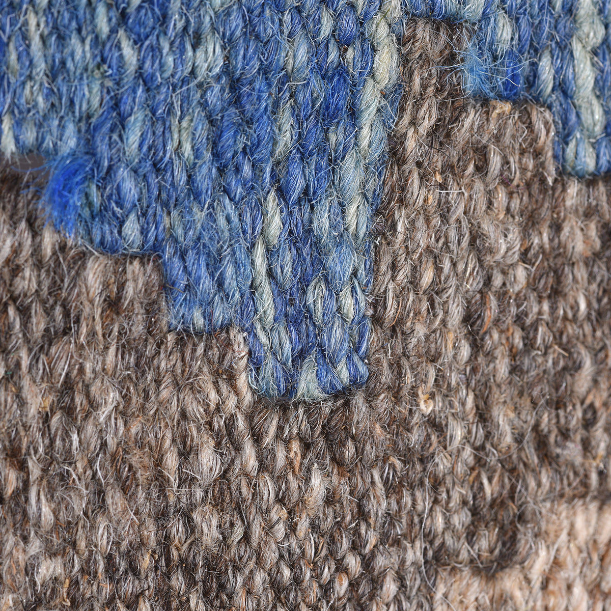 Close Up Of Shirvan Kelim Rug From Pakistan | Indigo Antiques