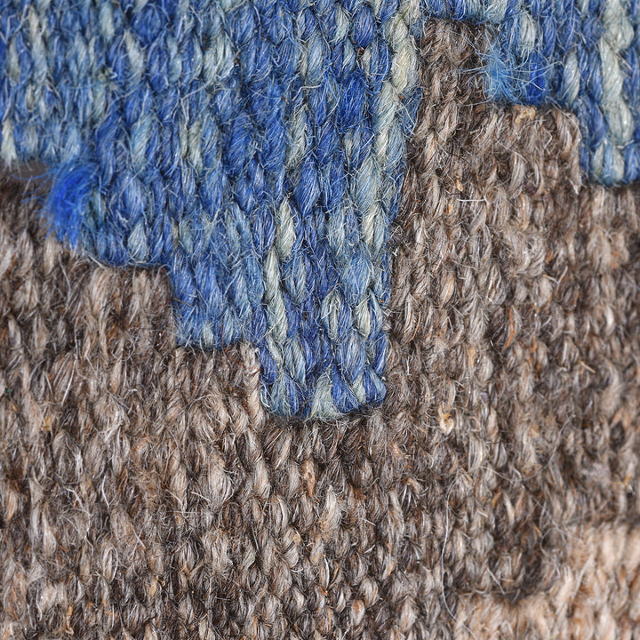 Close Up Of Shirvan Kelim Rug From Pakistan | Indigo Antiques