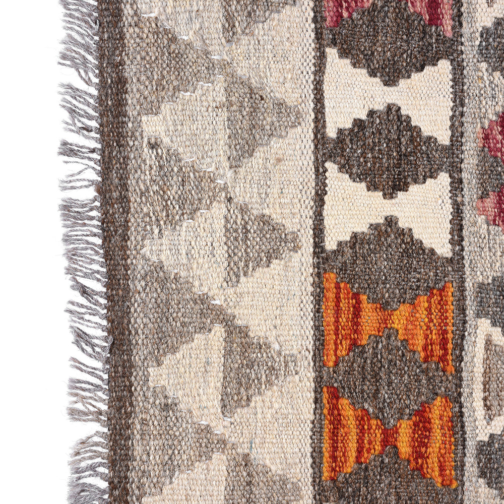 Trim Of Shirvan Kelim Rug From Pakistan | Indigo Antiques