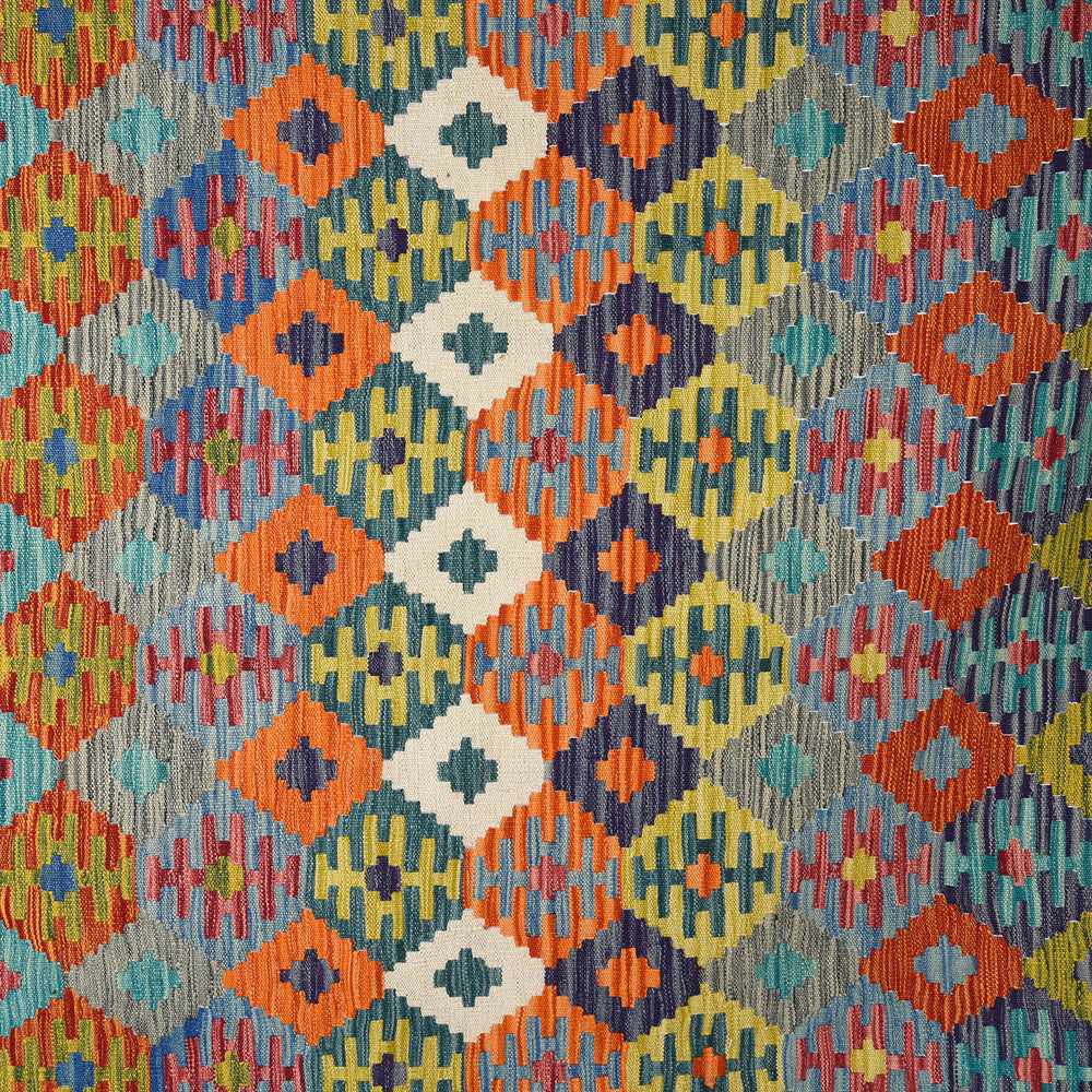 Detail From Shirvan Kelim Rug From Pakistan | Indigo Antiques