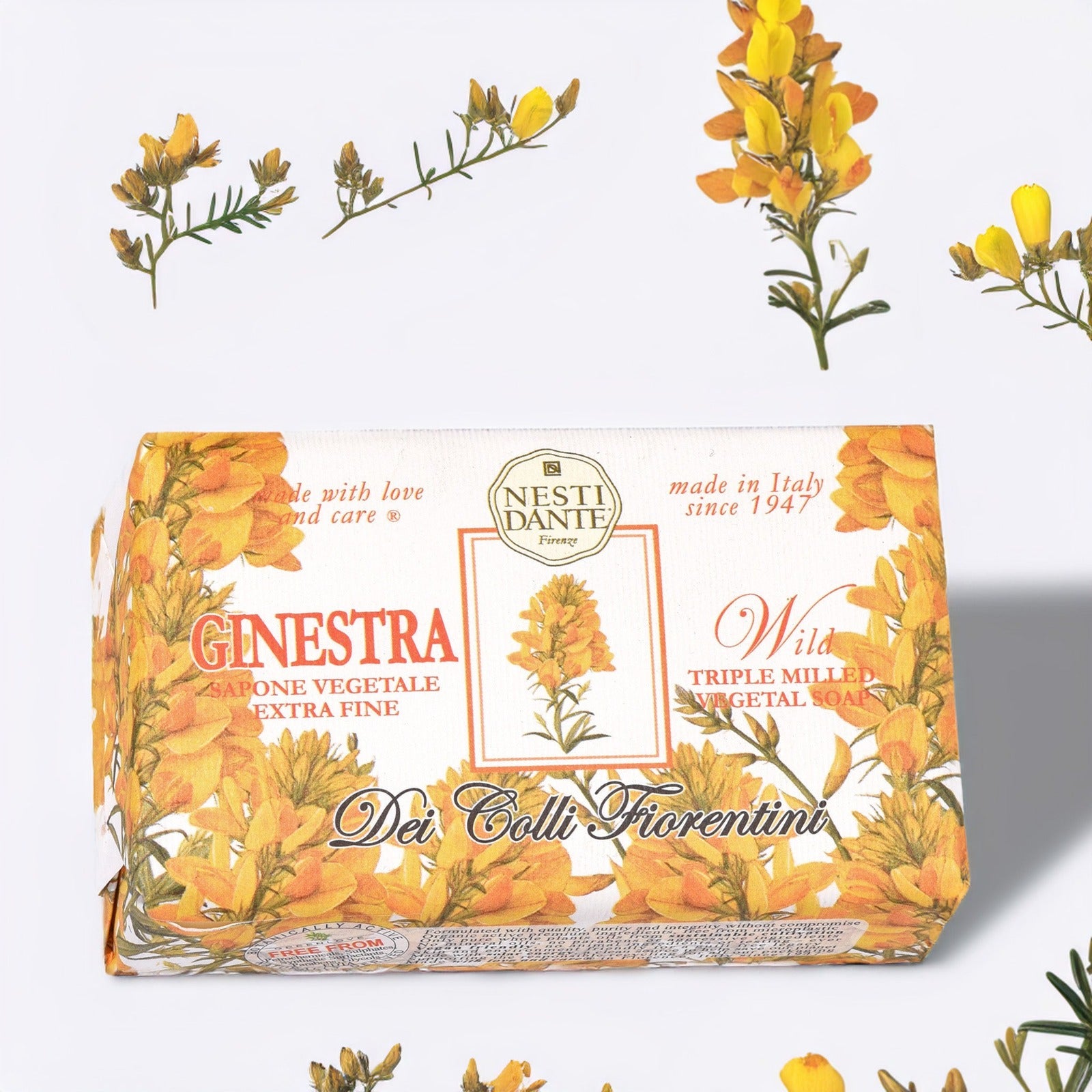 Nesti Dante Ginestra Natural Italian Soap - WxDxH - 837524000151