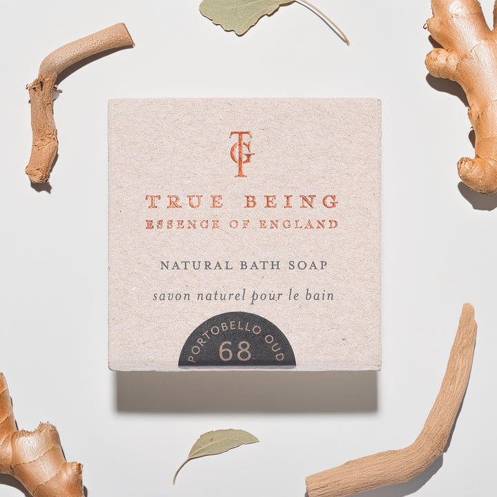True Being - Natural Bath Soap - Portobello Oud | Indigo Antiques