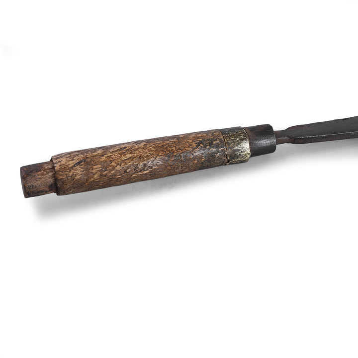 Knife Handle Detail From Antique Nepalese Carved Knife & Holder | Indigo Antiques