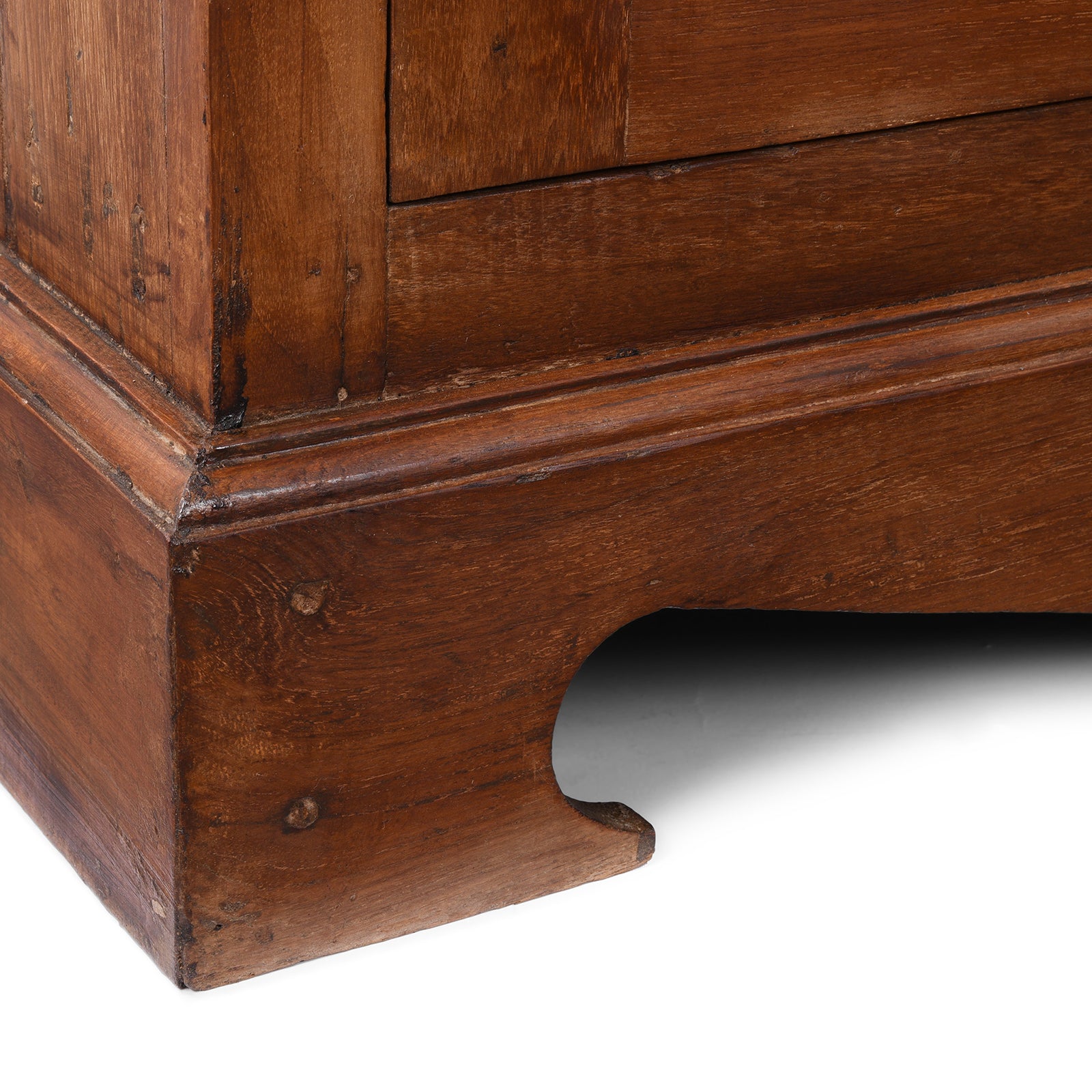 Glazed Anglo Indian Teak Book Cabinet - Late 19th Century Glazed Anglo Indian Teak Book Cabinet - Late 19th Century