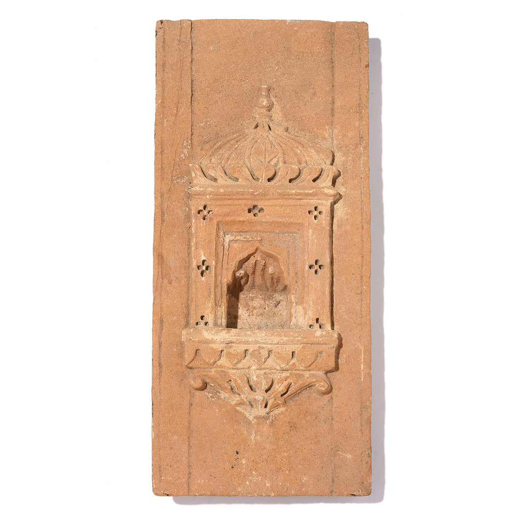 Antique Old Indian Stone Lamp Niche From Jaisalmer- 19thC | Indigo Antiques