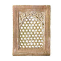 Double Sided Stone Jali Panel From Rajasthan - 19th Century