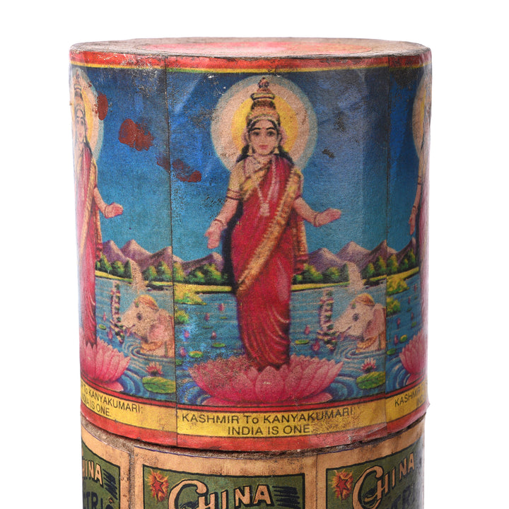 Design Detail From Vintage Indian 1950'S Sparkler Box | Indigo Antiques