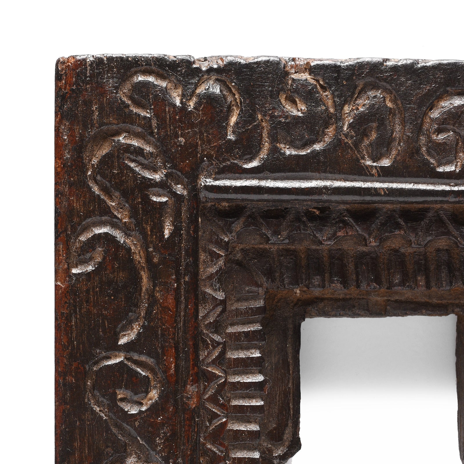 Carved Teak Votive Panel From Andhra Pradesh | Indigo Antiques
