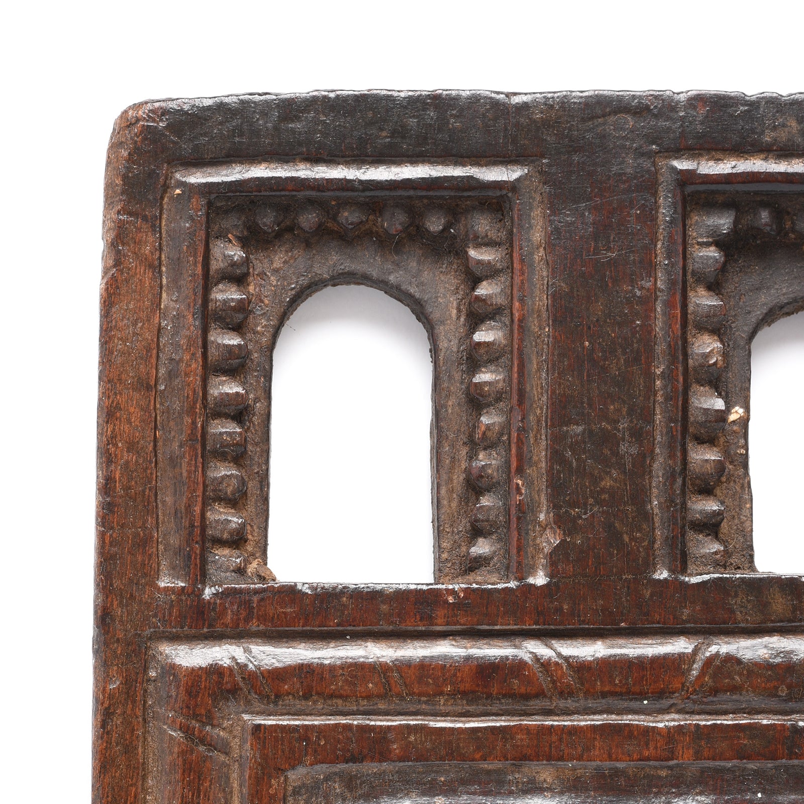 Carved Teak Votive Panel From Andhra Pradesh - Early 20th Century | Indigo Antiques