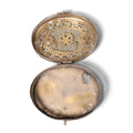 Brass Jali Work Paan Box From Rajasthan - Early 20th Century