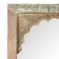Painted Window Mirror From Rajasthan - 19th Century