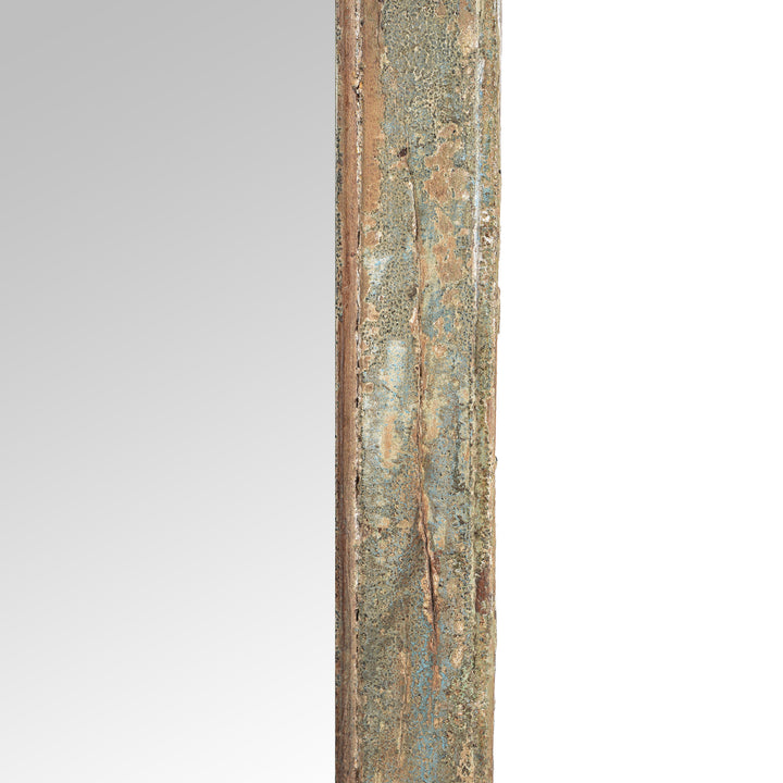 Frame Carving From Indian Mirror Made From An Old Teak Window | Indigo Antiques