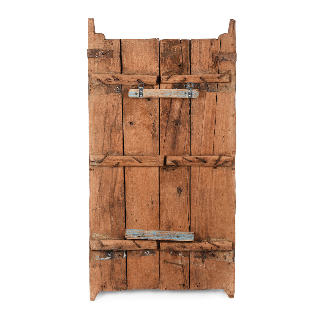 Antique Indian Teak Window Shutter From Madhya Pradesh | Indigo Antiques