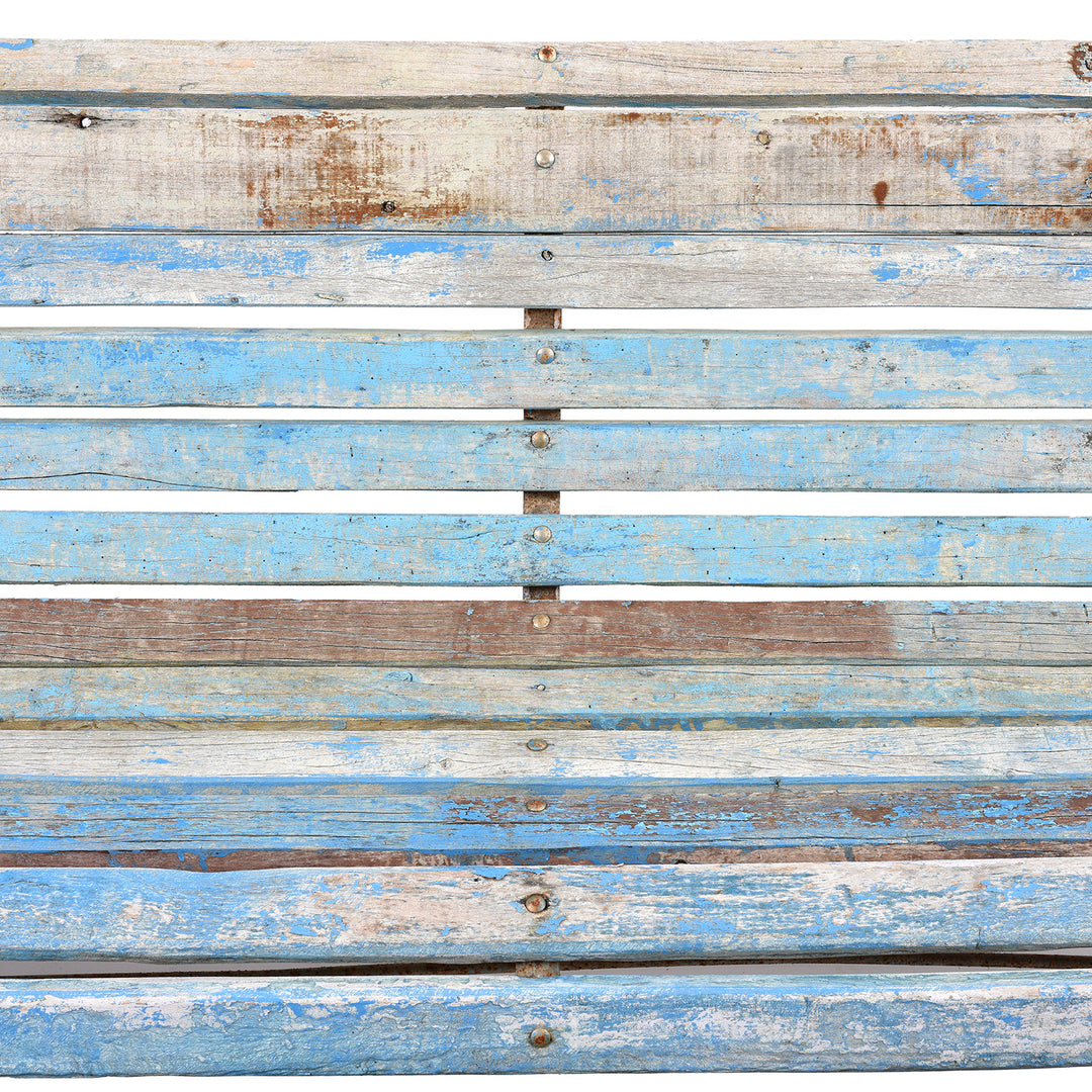 Detail From Antique Cast Iron Garden Bench - Ca 1920 | Indigo Antiques