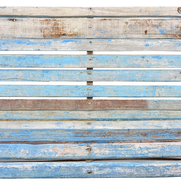 Detail From Antique Cast Iron Garden Bench - Ca 1920 | Indigo Antiques