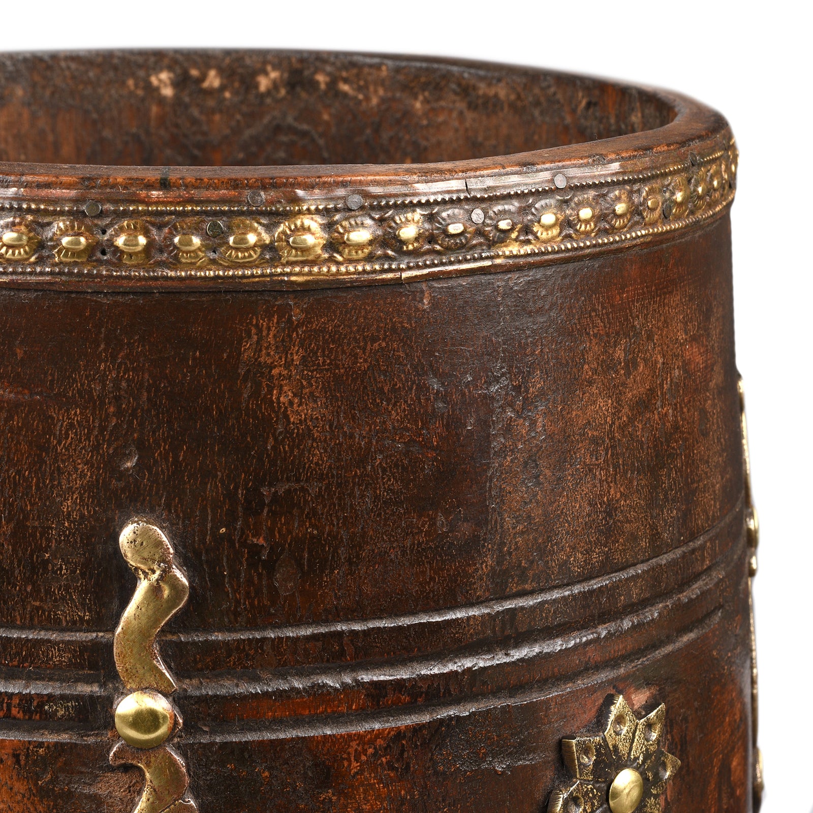 Old Wooden Grain Measure From South India | Indigo Antiques