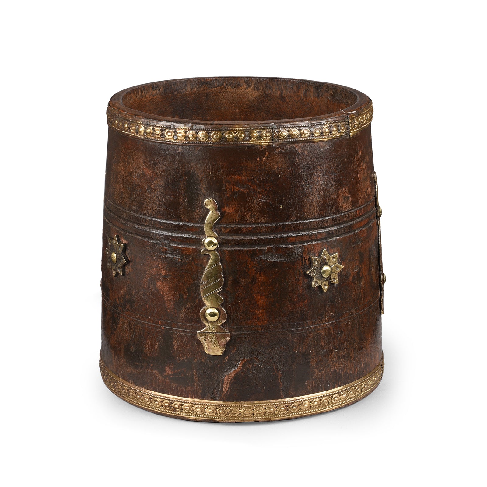 Old Wooden Grain Measure From South India | Indigo Antiques
