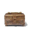 Brass Jali Work Pandan Box From India - Early 20th Century