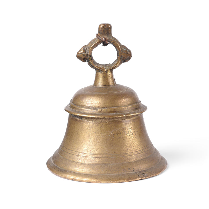 Old Bronze Puja Bell From South India | Indigo Antiques
