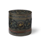 Burmese Green Yun Ware Betel Box - Ca 1920