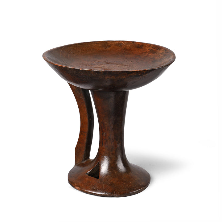 Antique Carved Tribal Food Bowl From Nagaland - 19th Century | Indigo Antiques