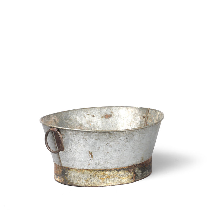 Small Vintage Galvanised Planter - Various Sizes | Indigo AntiquesVintage Galvanised Planter - Various Sizes | Indigo Antiques