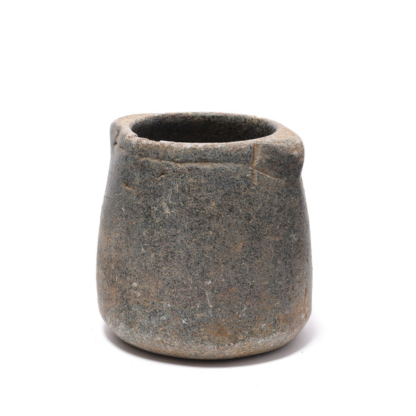 Vintage Indian Stone Plant Pot - Ca 1920's