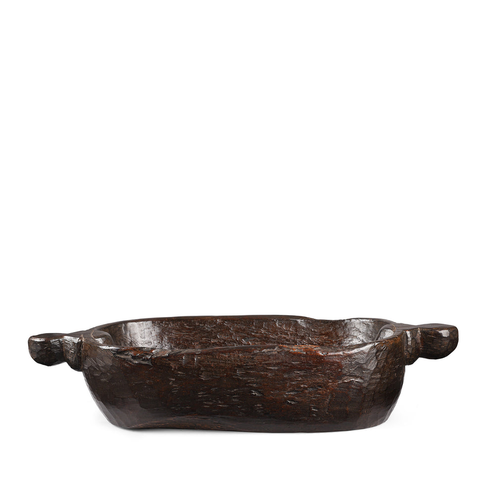 Antique Jackfruit Dough Mixing Bowl From Kerala | Indigo Antiques
