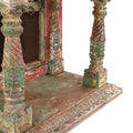 Painted Teak House Shrine From Gujarat - 18th Century