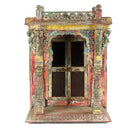 Painted Teak House Shrine From Gujarat - 18th Century