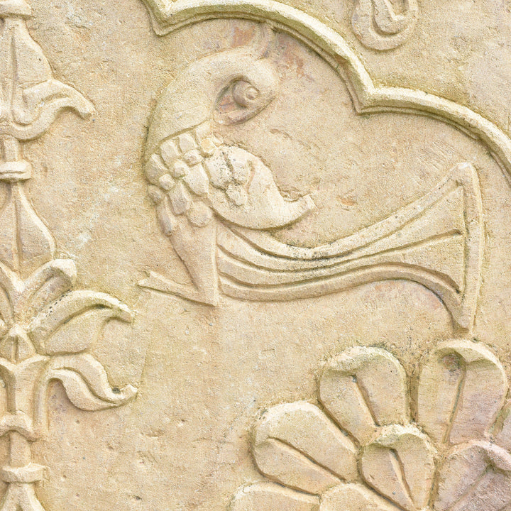 Carving Detail From Antique Carved Stone Window Jharokha Panel From Jaisalmer | Indigo Antiques