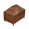 Hut Stick Box From Jaisalmer - 19th Century