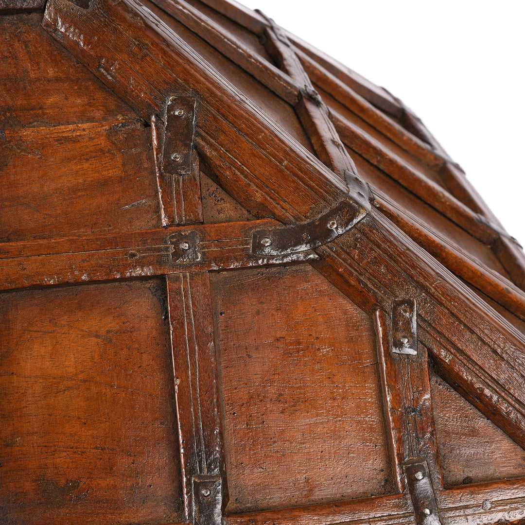 Detail From Antique Rajasthani Hut Stick Box | Indigo Antiques