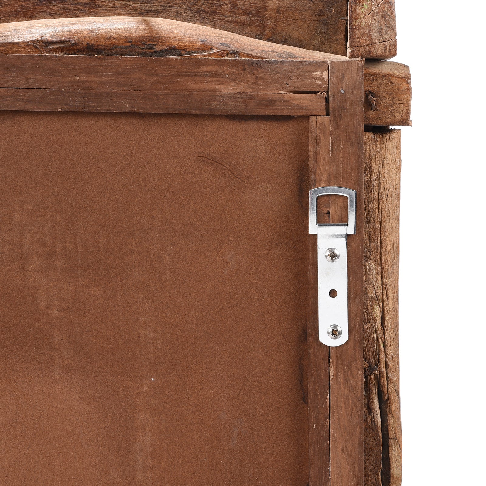 Rustic Indian Mirror Made From Old Teak