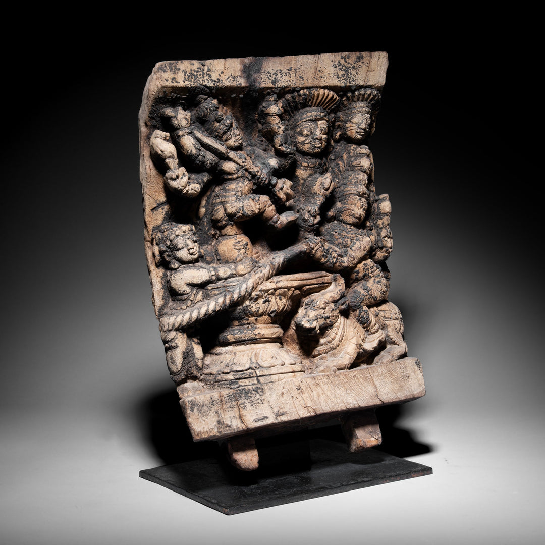 Antique Markandeya Chariot Carving From South India - 18th Century | Indigo Antiques