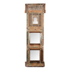 Tiwalia Shrine Panel Mirror From Bikaner - 19th Century